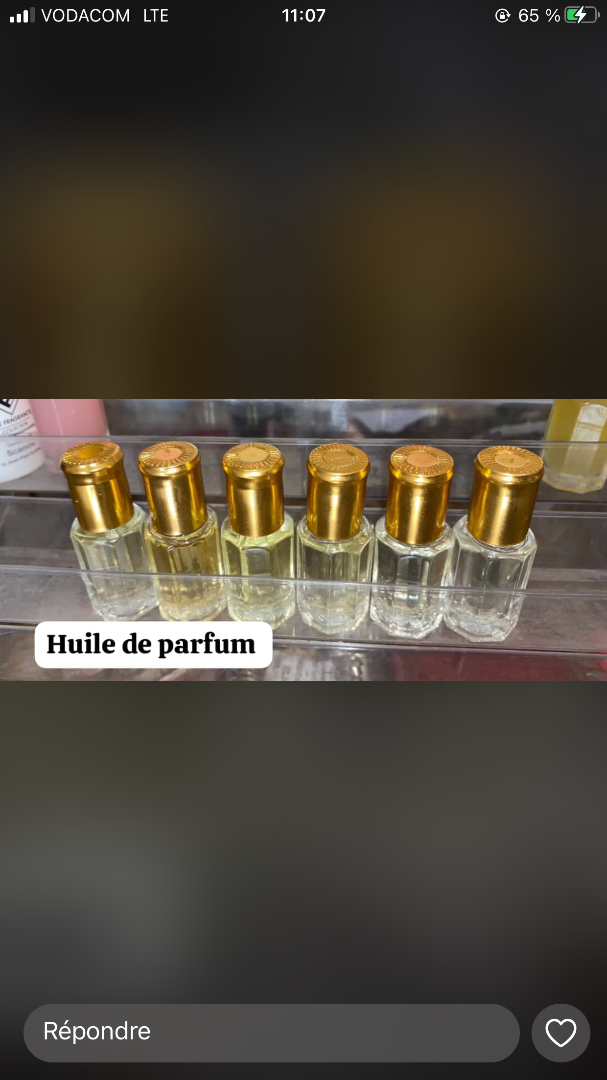 Huile de parfum