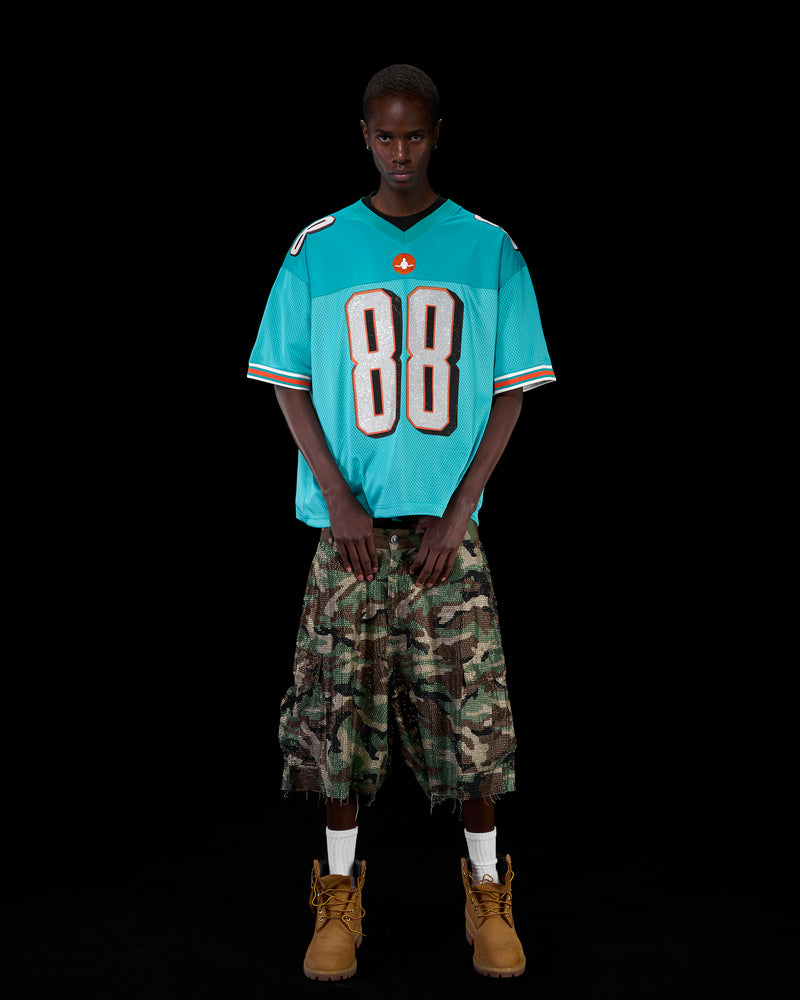 Maillot de football à strass