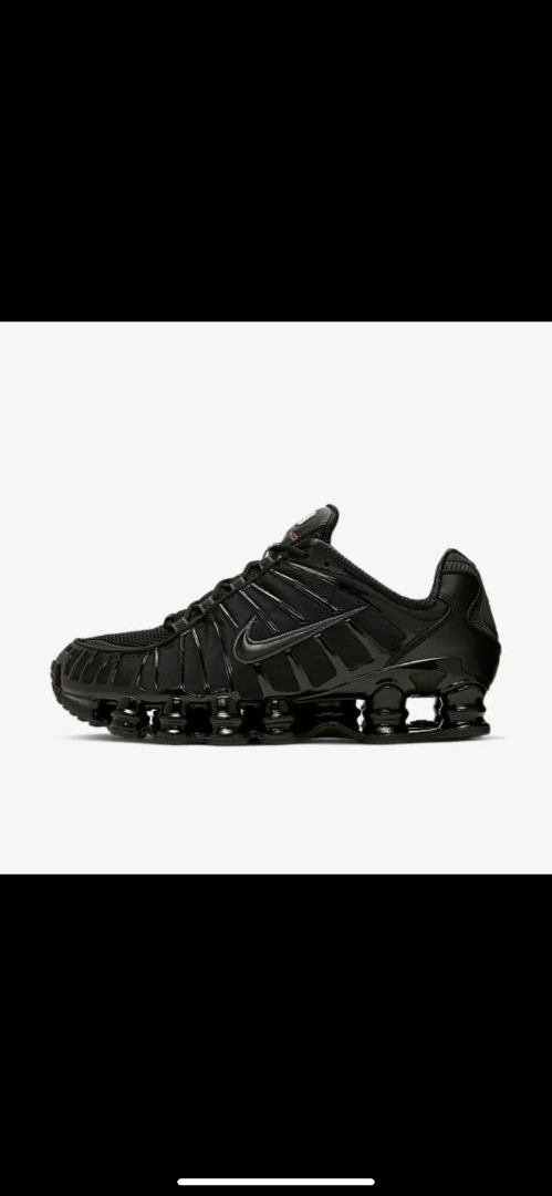 Nike shox all black
