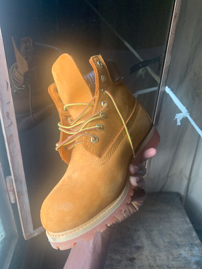Timberland boot water plouf