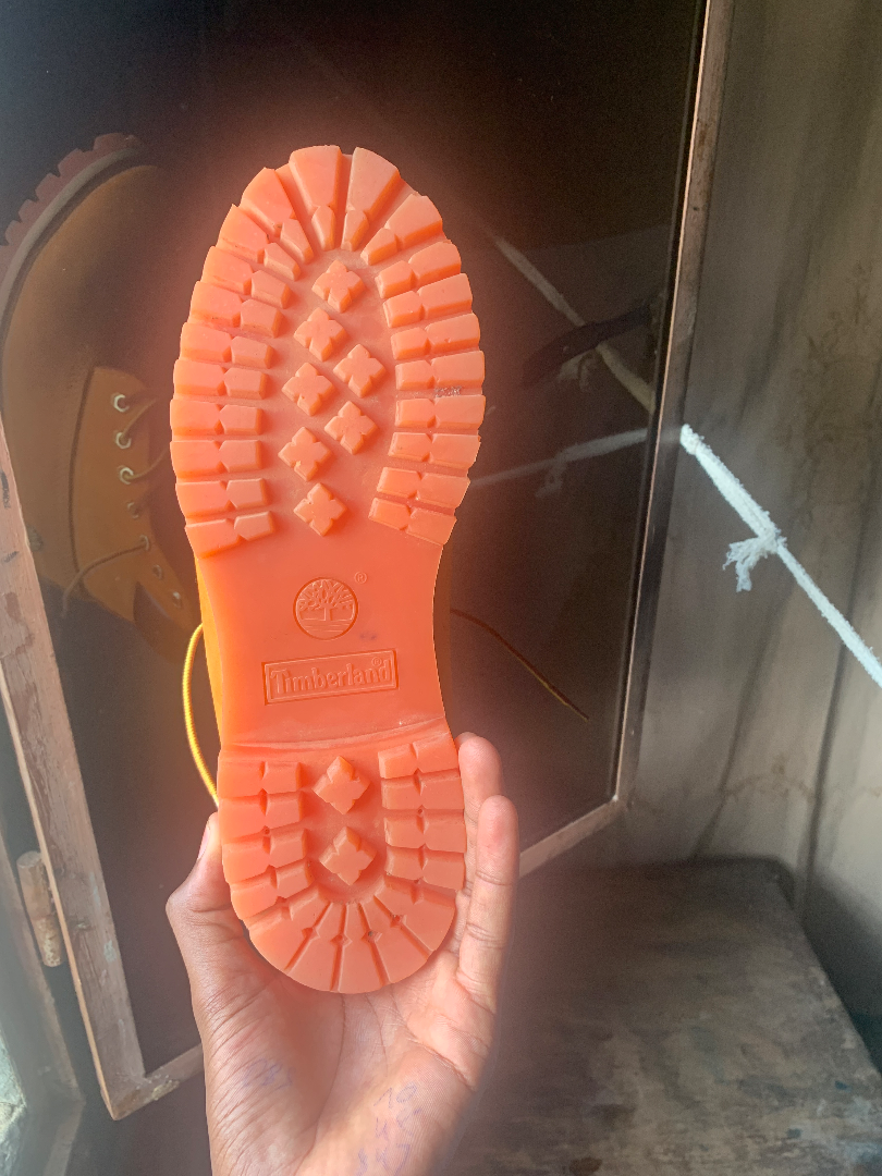 Timberland boot water plouf