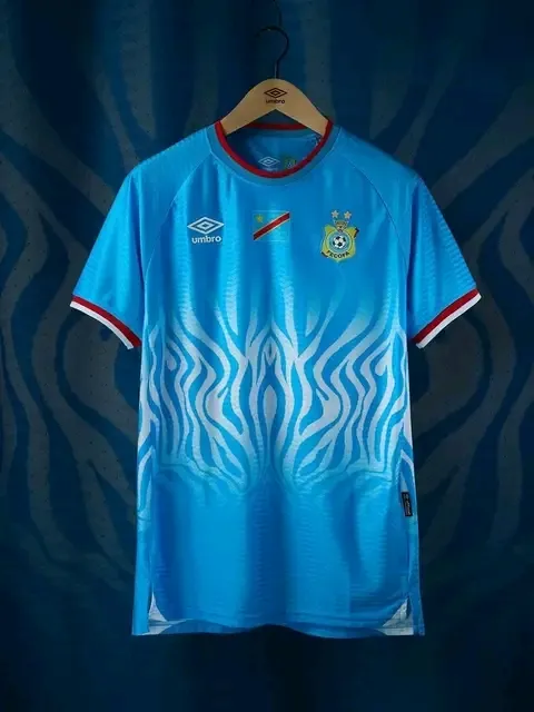 MAILLOT DE LÉOPARD DE LA RDC