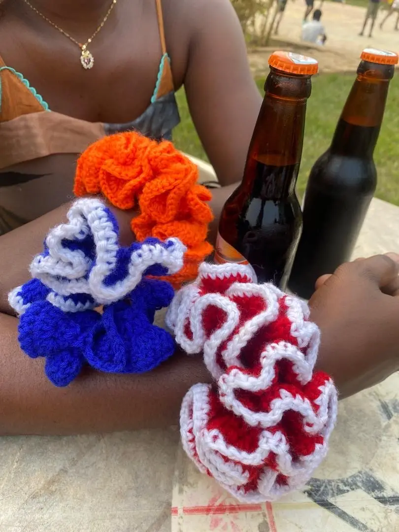 Scrunshies sans élastique