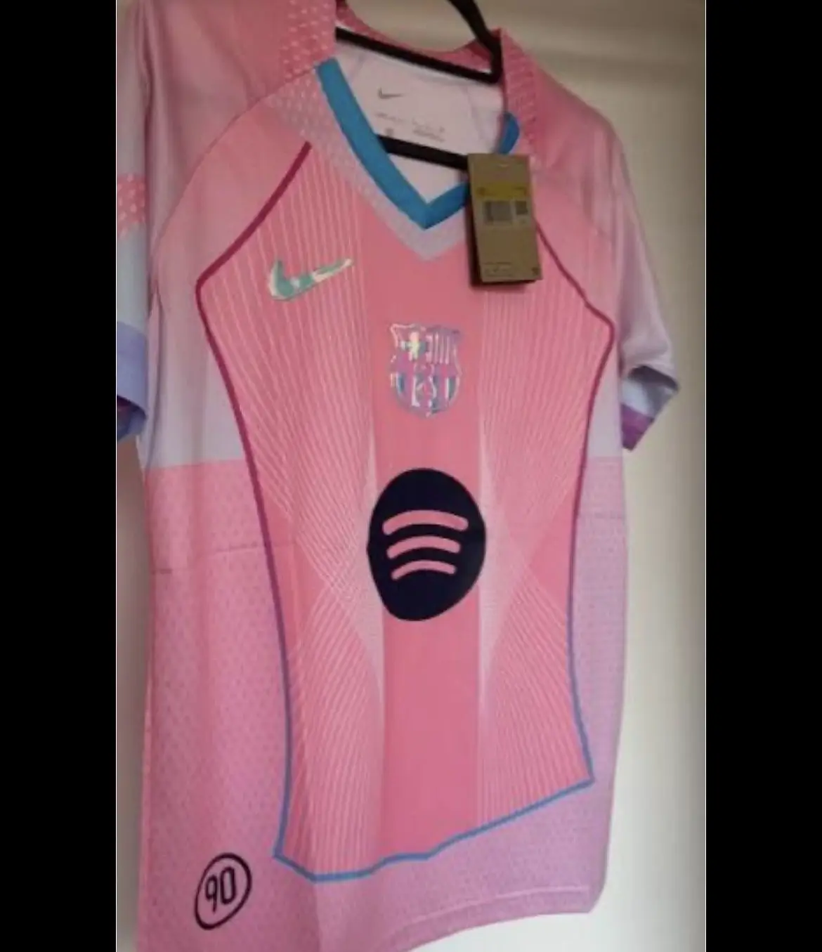 Maillot Barcelone Rose 2025-2026