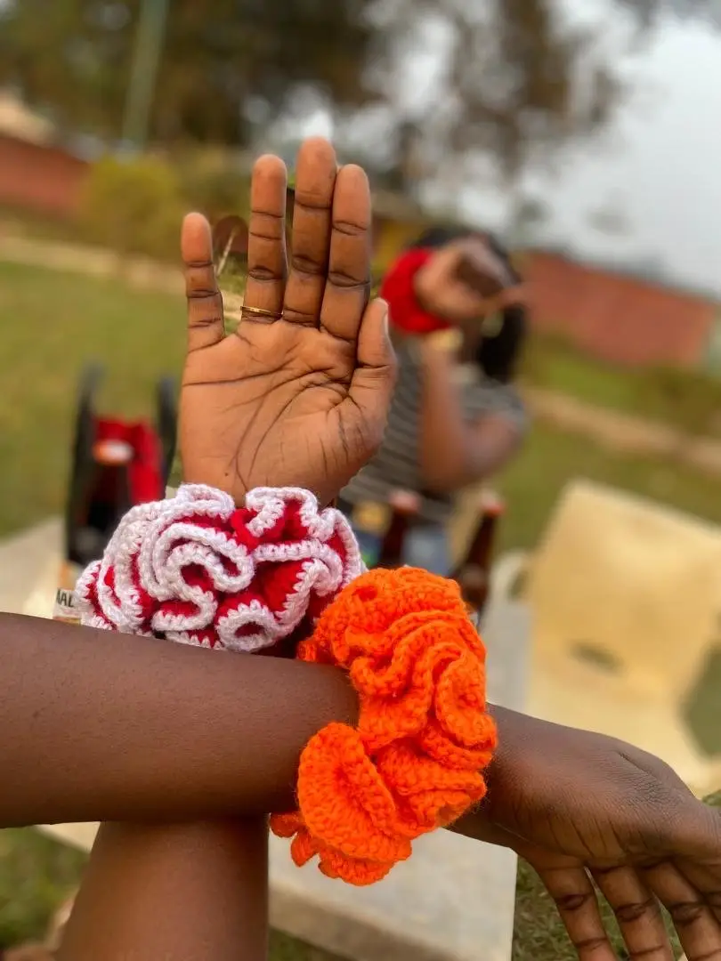 Scrunshies sans élastique